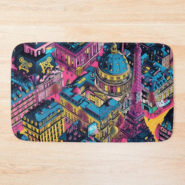 Item preview, =Paris Cityscape Illustration designed and sold by nomiraclehere.