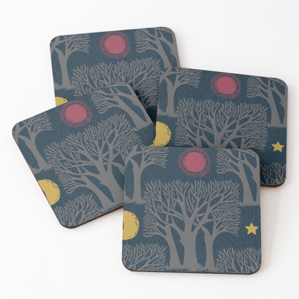 Item preview, Whimsical Forest - Night designed and sold by DuckyRubin.