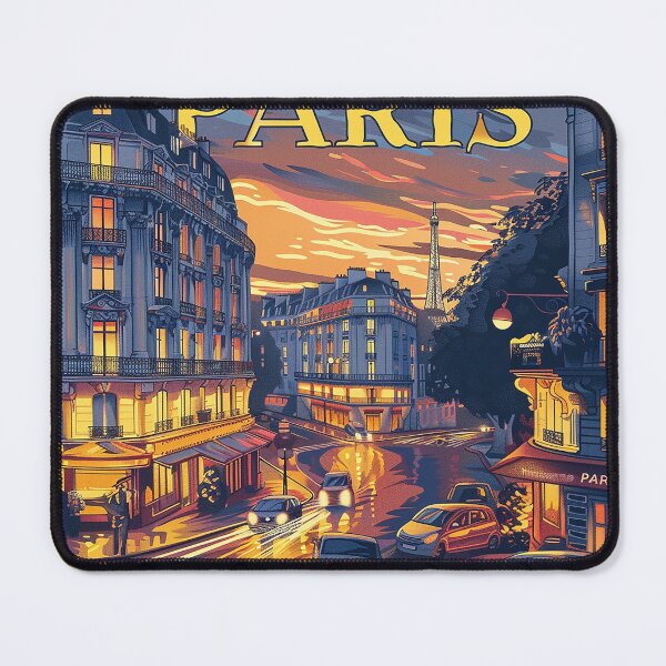 Item preview, =Paris Cityscape Illustration designed and sold by nomiraclehere.