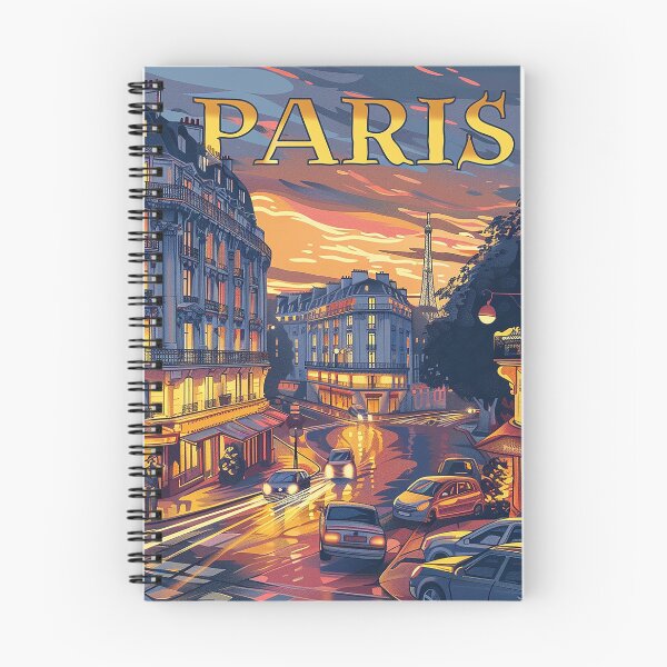 Item preview, =Paris Cityscape Illustration designed and sold by nomiraclehere.
