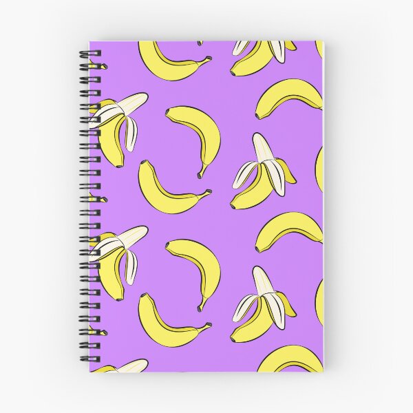 Item preview, Bananas on purple designed and sold by littlearrow.
