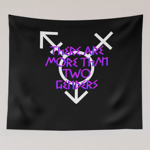 Item preview, There Are More Than Two Genders designed and sold by BritySpear.