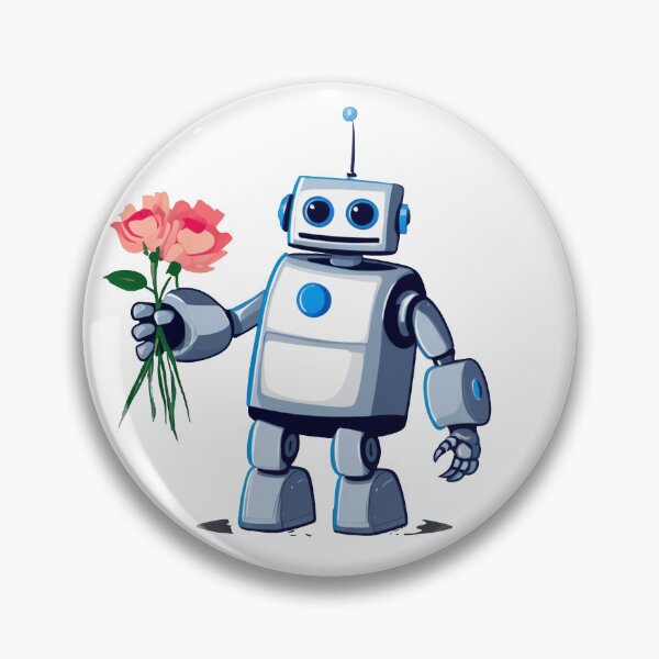 Item preview, Robotic Flower Love Effect designed and sold by omerfdln34.