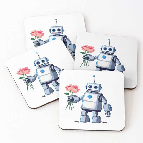 Item preview, Robotic Flower Love Effect designed and sold by omerfdln34.