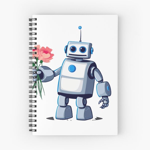 Item preview, Robotic Flower Love Effect designed and sold by omerfdln34.