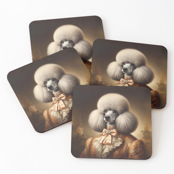 Item preview, Poodle Elegance: Dapper Poodle Portrait designed and sold by TDKCustoms.