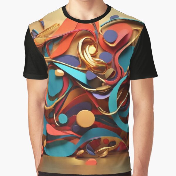 Vista previa del artículo con la obra «arte abstracto 3d», diseñado y vendido por madeinfarofa.
