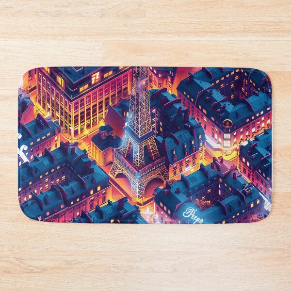Item preview, =Paris Cityscape Illustration designed and sold by nomiraclehere.