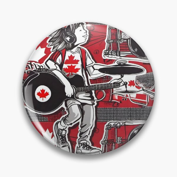 Item preview, New Artists Canadian Music Teen in Red Playing Band Hip Hop Music Is Power   designed and sold by sportsimpact.