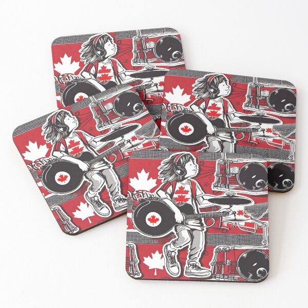 Item preview, New Artists Canadian Music Teen in Red Playing Band Hip Hop Music Is Power   designed and sold by sportsimpact.