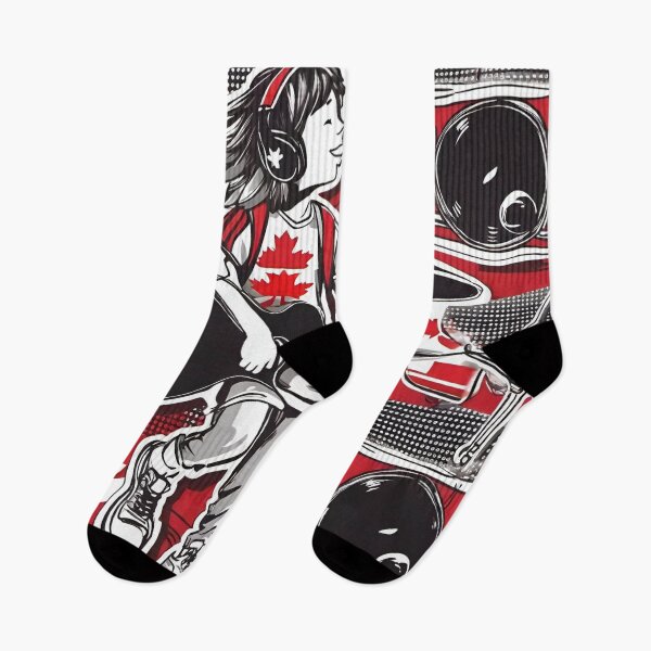 Item preview, New Artists Canadian Music Teen in Red Playing Band Hip Hop Music Is Power   designed and sold by sportsimpact.
