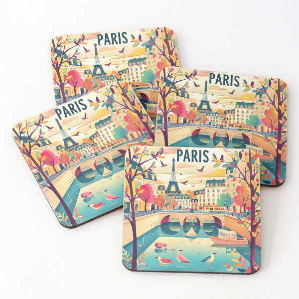 Item preview, =Paris Cityscape Illustration designed and sold by nomiraclehere.