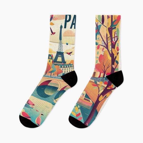 Item preview, =Paris Cityscape Illustration designed and sold by nomiraclehere.