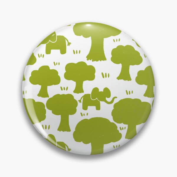 Item preview, Green Elephant Forest Pattern designed and sold by PerpetualPanic.