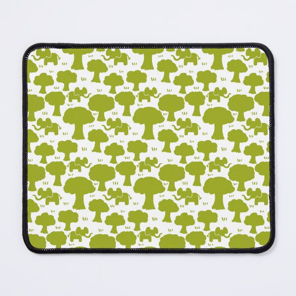 Item preview, Green Elephant Forest Pattern designed and sold by PerpetualPanic.