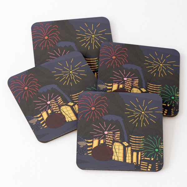 Item preview, Spell Crawler Fireworks Credits Scene (Square) designed and sold by Dash-Master.