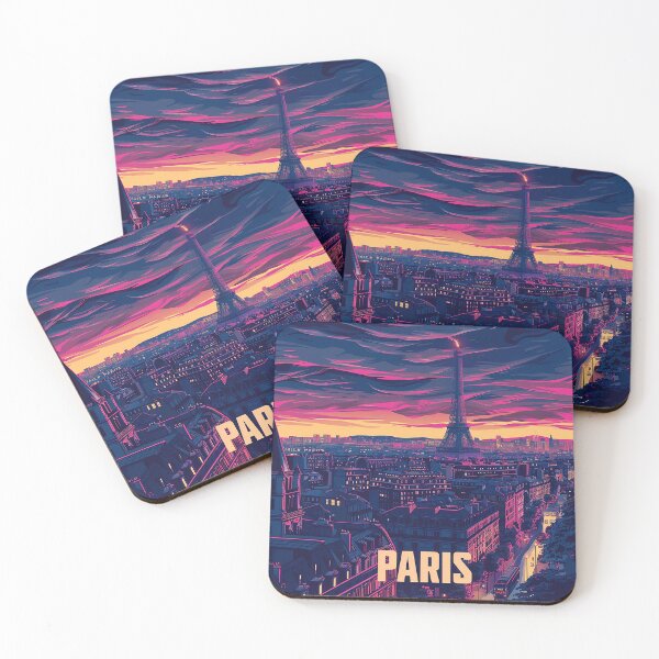 Item preview, =Paris Cityscape Illustration designed and sold by nomiraclehere.
