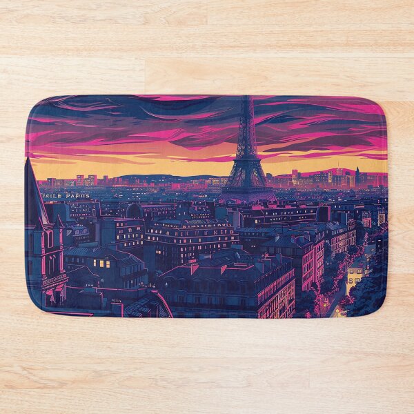 Item preview, =Paris Cityscape Illustration designed and sold by nomiraclehere.