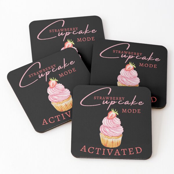 Artikelvorschau, Lustiger Spruch mit Strawberry cupcake Erdbeer Cupcakes entworfen und verkauft von Elwetritsche.