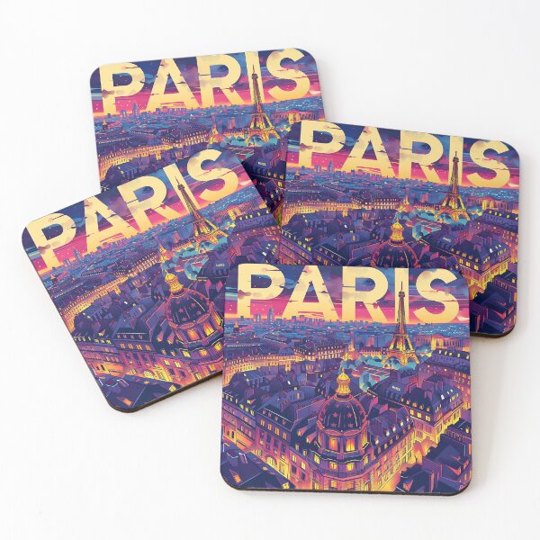 Item preview, =Paris Cityscape Illustration designed and sold by nomiraclehere.