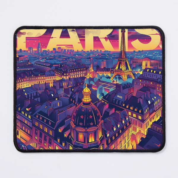 Item preview, =Paris Cityscape Illustration designed and sold by nomiraclehere.
