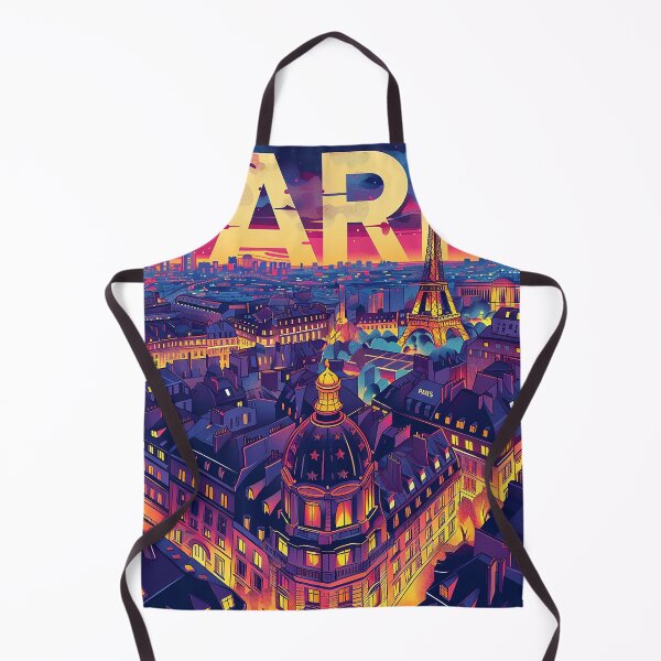 Item preview, =Paris Cityscape Illustration designed and sold by nomiraclehere.