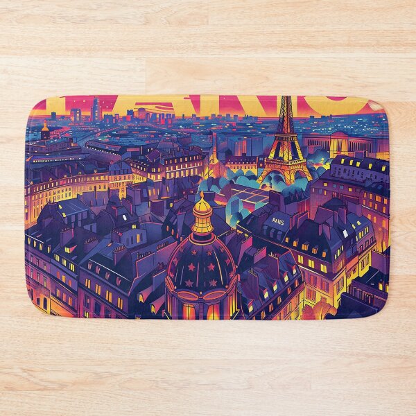 Item preview, =Paris Cityscape Illustration designed and sold by nomiraclehere.