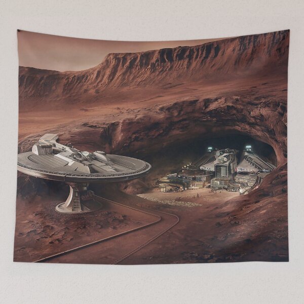 Item preview, Martian city designed and sold by M-Y-A-R-T-.