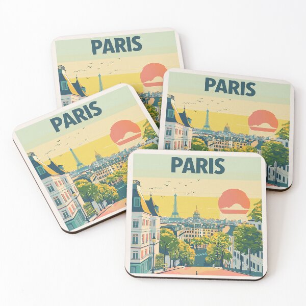 Item preview, =Paris Cityscape Illustration designed and sold by nomiraclehere.