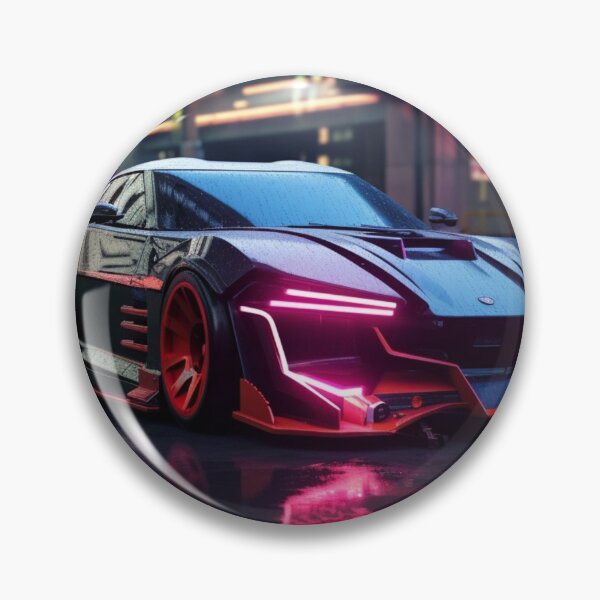Item preview, Pink Neon Street Racer designed and sold by Imindigenous.