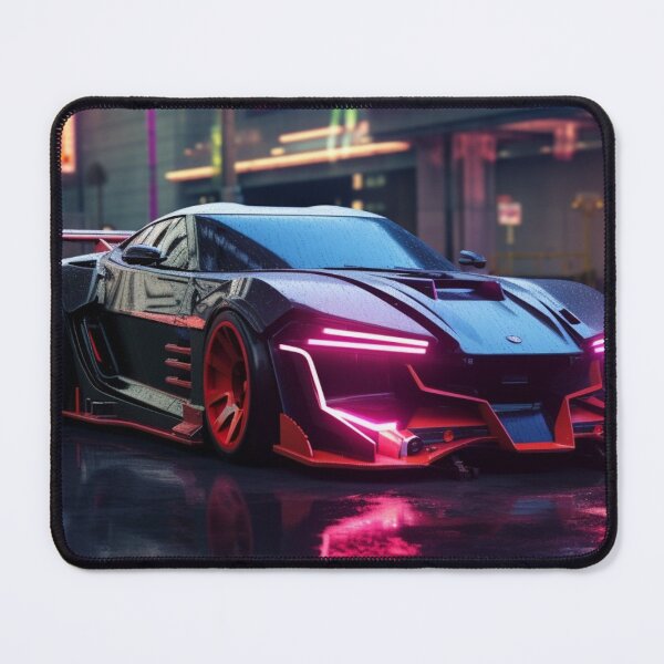 Item preview, Pink Neon Street Racer designed and sold by Imindigenous.