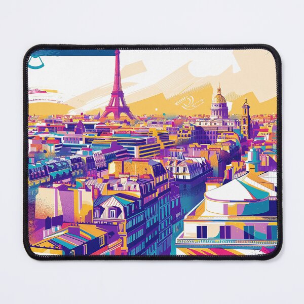 Item preview, =Paris Cityscape Illustration designed and sold by nomiraclehere.