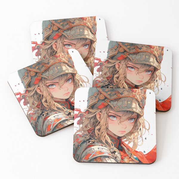 Item preview, Ornate Soldier Regalia Anime Girl designed and sold by bubblegoth.
