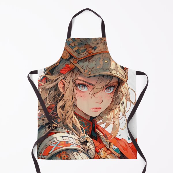 Item preview, Ornate Soldier Regalia Anime Girl designed and sold by bubblegoth.