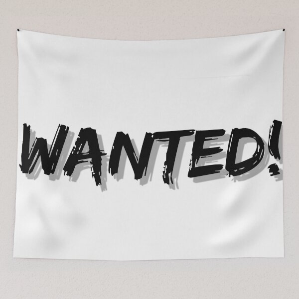 Item preview, Wanted ! text tshisrt  designed and sold by STILLLLLL.