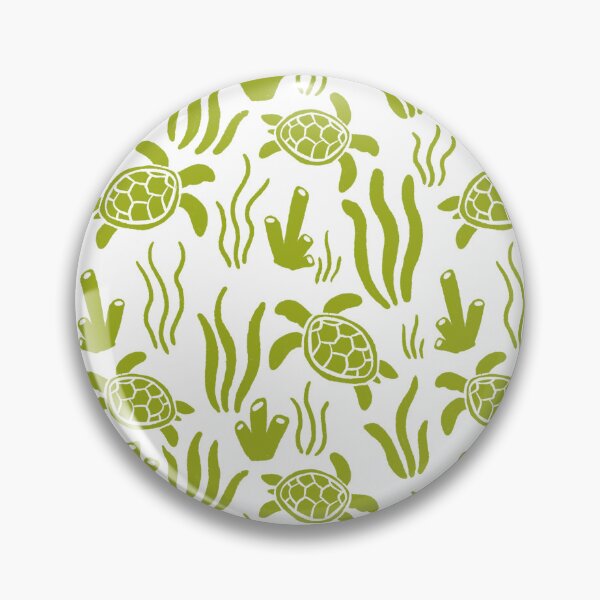 Item preview, Green Turtle Coral Reef Pattern designed and sold by PerpetualPanic.