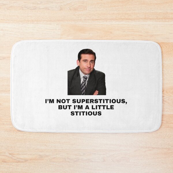 Item preview, I’m not superstitious, but I’m a little stitious  designed and sold by kateoshea03.