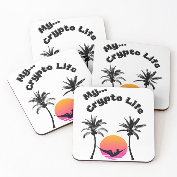 Item preview, My Crypto Life - Reading at Sunset designed and sold by BnSDesigns.