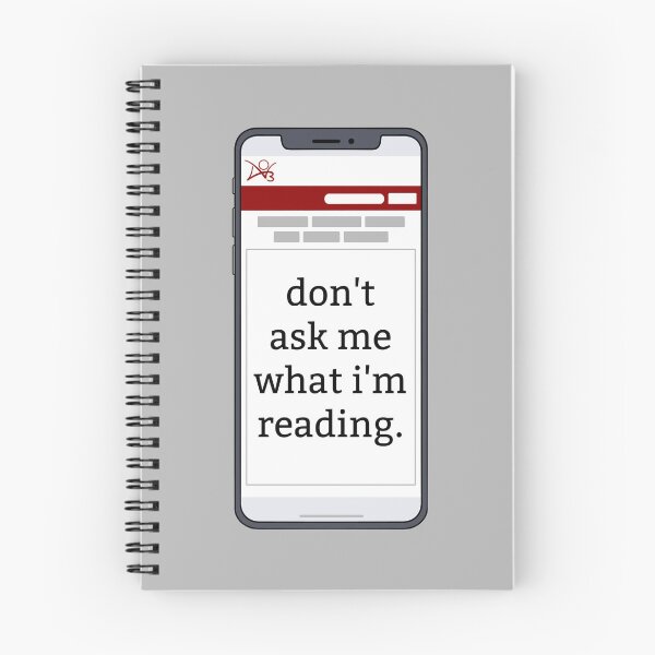 Item preview, don't ask me what i'm reading on ao3... designed and sold by weightyghosts.