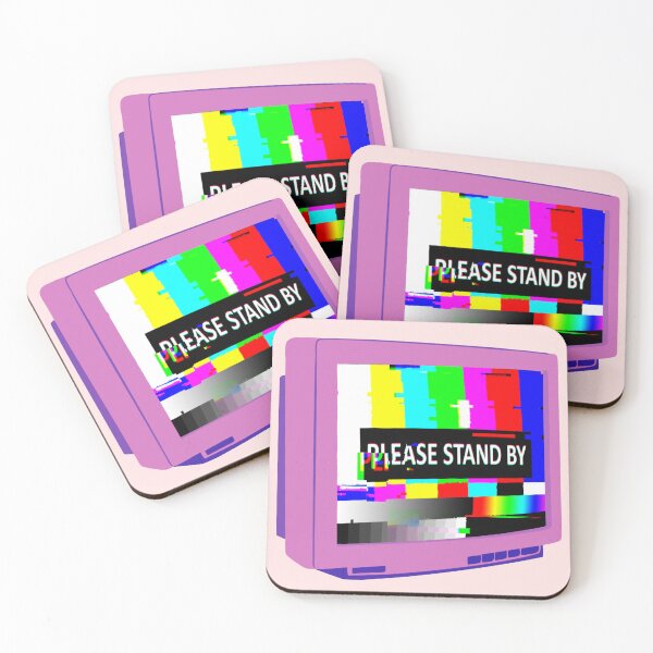 Item preview, PLEASE STAND BY - Pink designed and sold by TheCrazyFarmer.