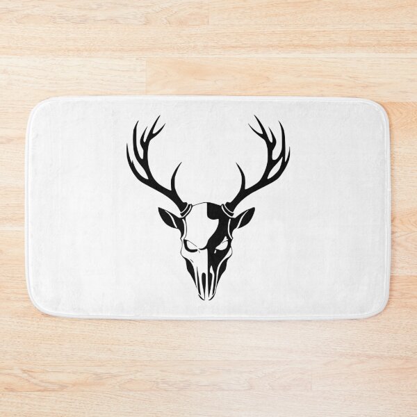 Item preview, Antlered Skull designed and sold by JakoebArt.