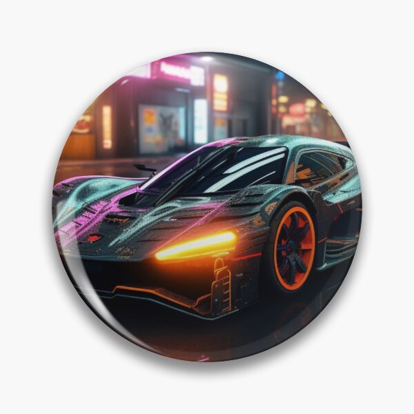 Item preview, Orange Neon Racer designed and sold by Imindigenous.