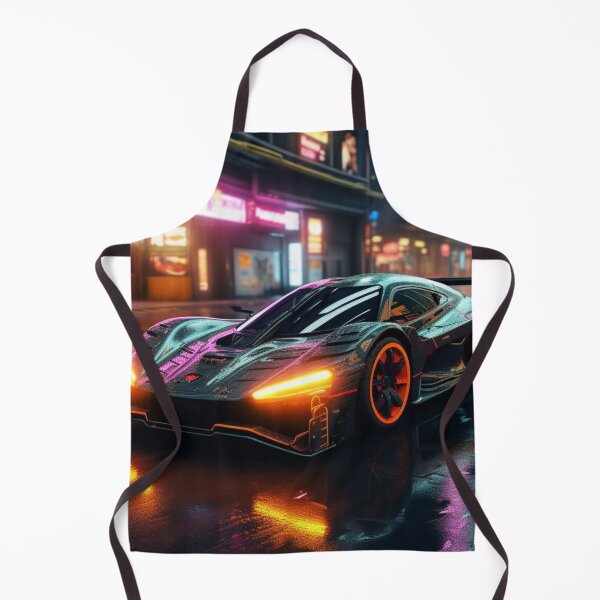 Item preview, Orange Neon Racer designed and sold by Imindigenous.