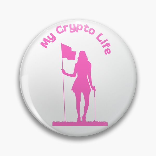 Item preview, My Crypto Life - Woman Golfer designed and sold by BnSDesigns.