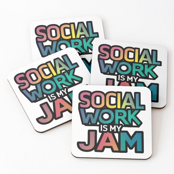 Item preview, Social Work Is My Jam Social Worker designed and sold by DomTeesHaven.