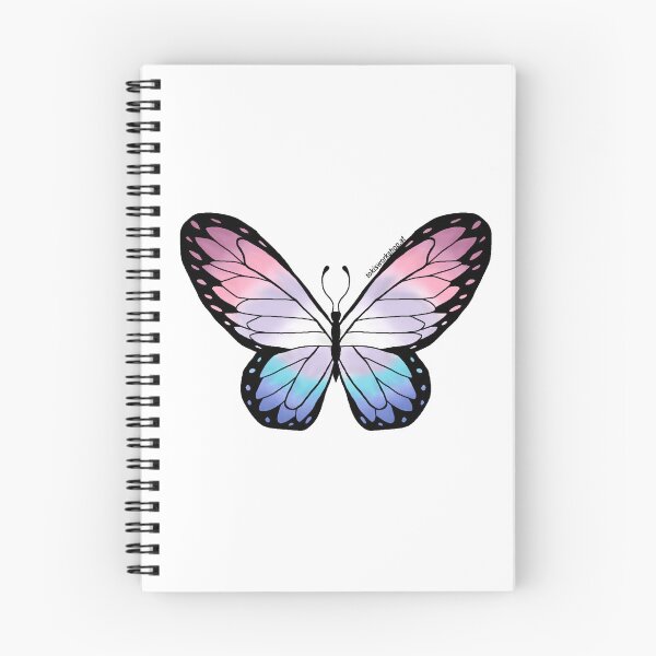 Item preview, Bigender Pride Butterfly designed and sold by Toki's Workshop.