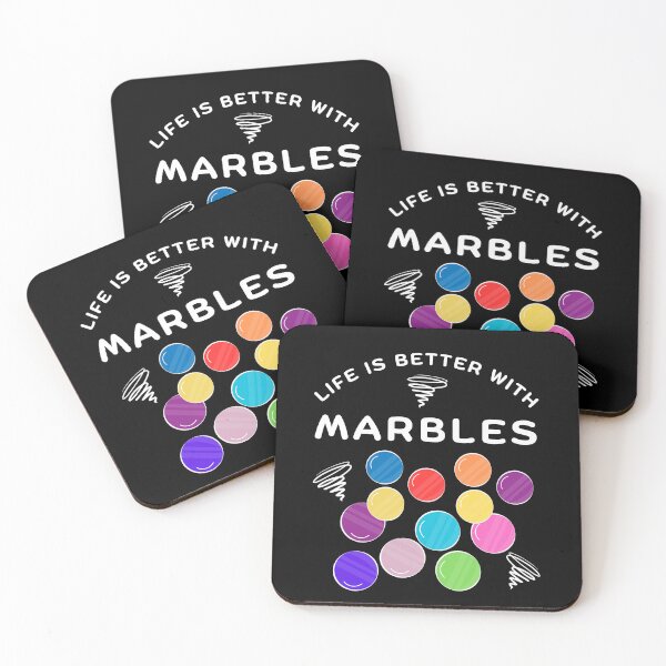 Artikelvorschau, LIFE IS BETTER WITH MARBLES für Murmelspieler entworfen und verkauft von Elwetritsche.