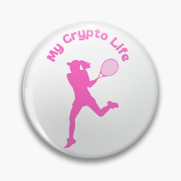 Item preview, My Crypto Life - Woman Tennis designed and sold by BnSDesigns.