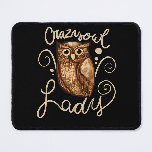 Item preview, Crazy owl Lady designed and sold by FrictionMaxxing.