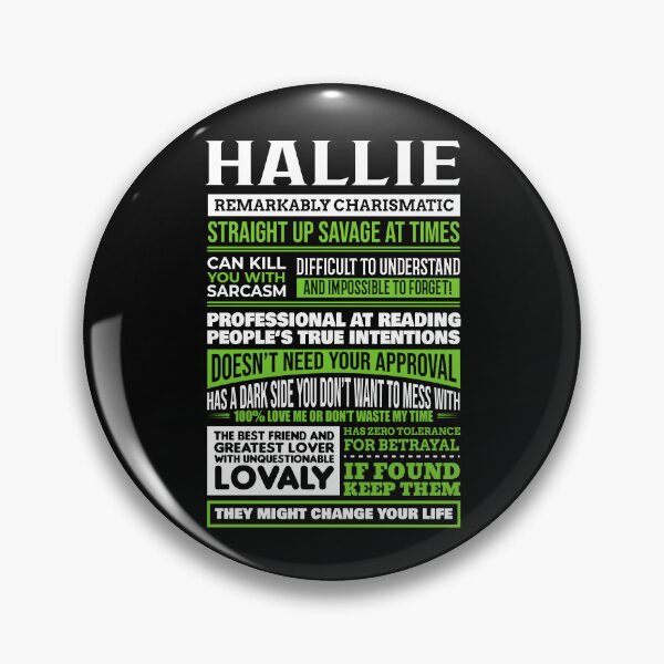 Item preview, Hallie Girl Name Definition designed and sold by Share-me.